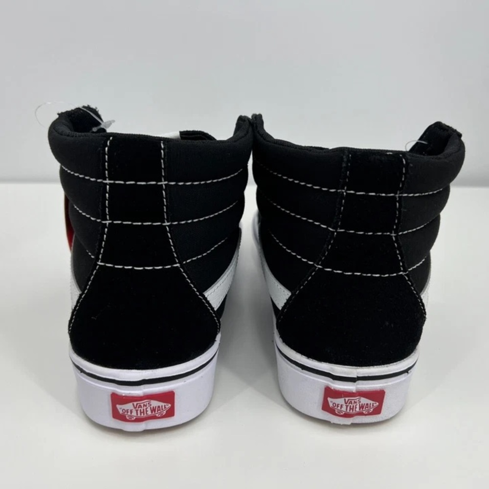 Vans • Sk8-Hi Zip Sneakers • Black/White • Toddler 9.5 NWT 👟✨ - Picture 2 of 5